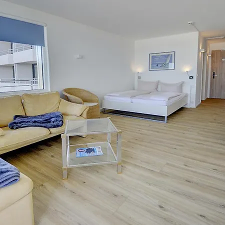 Fewo1846 Intermar - Strandbude - Studioapartment Mit Balkon Und Meerblick Lyksborg Eksteriør billede