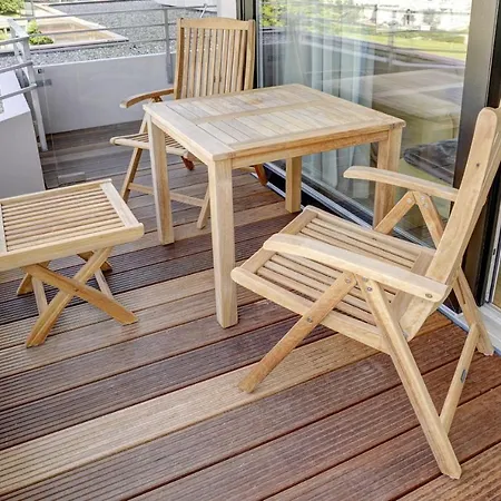 Fewo1846 Intermar - Strandbude - Studioapartment Mit Balkon Und Meerblick Lyksborg Eksteriør billede